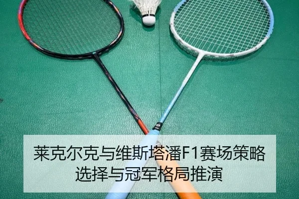 莱克尔克与维斯塔潘F1赛场策略选择与冠军格局推演